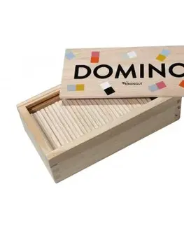 Drevené hračky KINDSGUT - Domino zvieratká