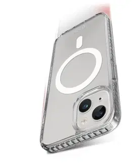 Puzdrá na mobilné telefóny SBS Puzdro Extreme 3 Mag pre Apple iPhone 15, transparentné TEEXMAGIP1561T