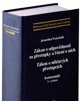 Právo ČR Zákon o odpovědnosti za přestupky a řízení o nich (2. vydání) - Luboš Jemelka,Pavel Vetešník