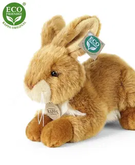Plyšové hračky RAPPA - Plyšový králik 23 cm ECO-FRIENDLY