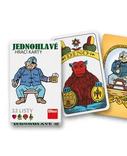 Karty Dino Toys Hracie karty Mariáš jednohlavý: Švejk Dino