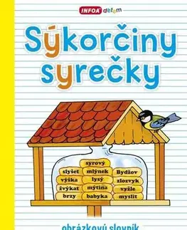 Učebnice pre ZŠ - ostatné Sýkorčiny syrečky – obrázkový slovník vyjmenovaných a příbuzných slov - Lenka Pchálková