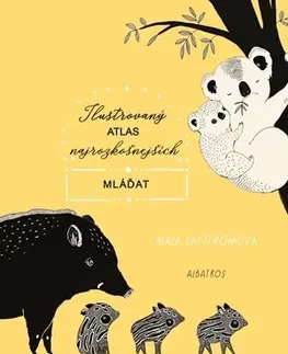 Príroda Ilustrovaný atlas najrozkošnejších mláďat - Maja Säfströmová,Magdaléna Poppelková