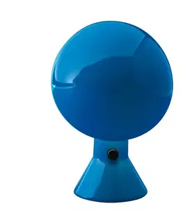 Lampy na nočný stolík Martinelli Luce Martinelli Luce Elmetto – stolná lampa, modrá