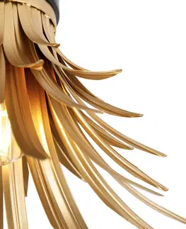 Stropne svietidla Stropná lampa v štýle Art Deco zlatá - Wesley