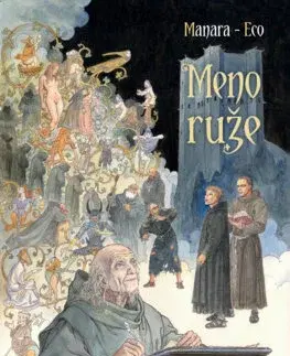Komiksy Meno ruže 1. diel - Umberto Eco,Milo,Stanislav Vallo