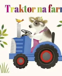 Leporelá, krabičky, puzzle knihy Traktor na farme - neuvedený,Lenka Sobolíková
