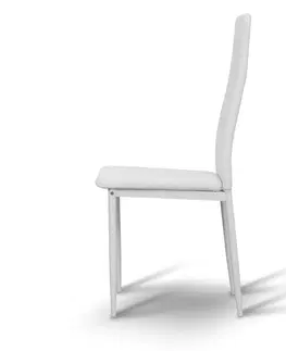 Jedálenské stoličky a kreslá Jedálenská stolička COLETA NOVA Tempo Kondela Biela