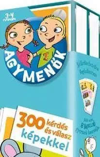 Príprava do školy, pracovné zošity Agymenők kártyacsomag 3-4 éveseknek