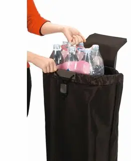 Nákupné tašky a košíky Rolser Nákupná taška na kolieskach I-Max Chiara 2, čierno-oranžová