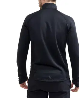 Pánske mikiny Pánska mikina CRAFT ADV Tech Fleece Thermal tmavo modrá - M