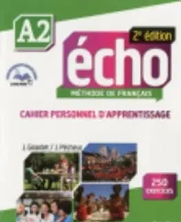 Učebnice pre samoukov Echo A2 Cahier Personnel D'apprentissage + CD - Jacques Pécheur
