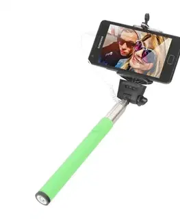 Držiaky na mobil Omega Monopod Selfie Stick, zelená
