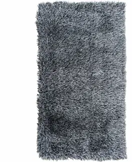 Koberce a koberčeky KONDELA Vilan koberec 200x300 cm čierna / krémová