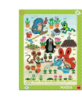 Do 49 dielikov Dino Toys Puzzle Záhradník Krtko 40 Dino
