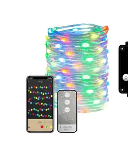 Vianočné dekorácie  Neo  NEO 07735L-LED RGB Stmievateľný vianočný pásik 7,2W/230V 10m IP44 Wi-Fi Tuya 