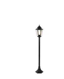 Vonkajsie osvetlenie Inteligentné stojace vonkajšie svietidlo čierne 125 cm vrátane WiFi ST64 - New Orleans