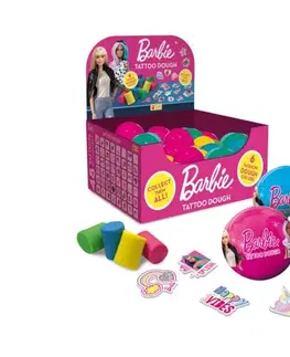 Kreatívne a výtvarné hračky LISCIANI - Lisciani Barbie modelína 8cm/6farieb, Mix produktov