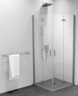 Sprchové dvere POLYSAN - ZOOM obdĺžniková sprchová zástena 700x900, rohový vstup ZL4715L-04