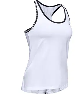 Dámske tielka Dámske tielko Under Armour Knockout Tank White - XL