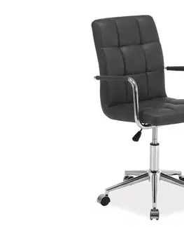 Kancelárske stoličky Signal Kancelárska stolička Q-022 šedá