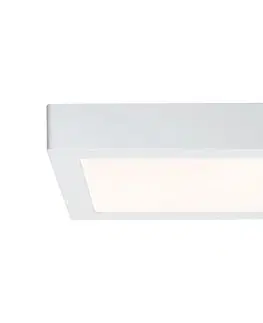 Svietidlá Paulmann Paulmann 70645 - LED/12,5W Stropné svietidlo LUNAR 230V 22,5x22,5 cm biela 