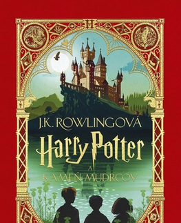 Fantasy, upíri Harry Potter 1 - A Kameň mudrcov (MinaLima) - Joanne K. Rowling