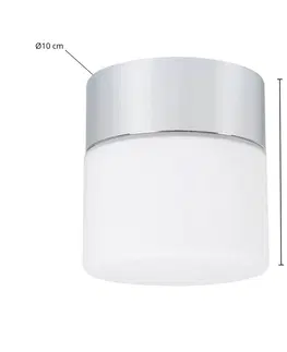 Stropné svietidlá Arcchio Arcchio Timaris kúpeľňové LED svetlo, chróm, IP44