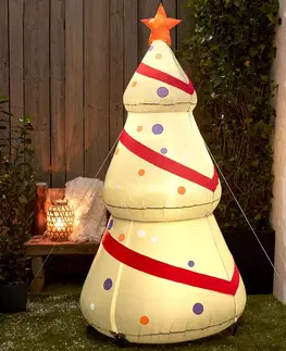 Lighting XXL nafukovací vianočný stromček s LED