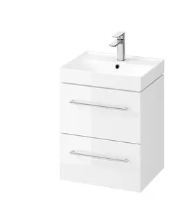 Kúpeľňa CERSANIT - Umývadlová skrienka LARGA 50x39 biela S932-067