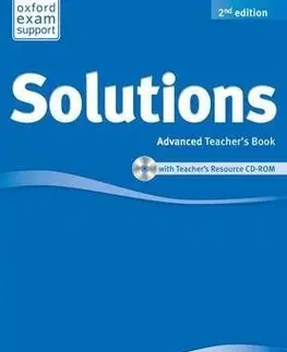 Jazykové učebnice - ostatné Solutions Advanced TB + CD