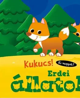Leporelá, krabičky, puzzle knihy Kukucs! Erdei állatok - neuvedený,Carmen Busquets,György Rusznák