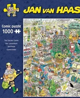 1000 dielikov TM Toys Puzzle Záhradnícke centrum 1000 Jan van Haasteren
