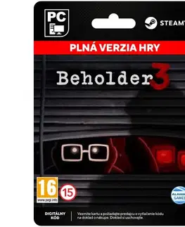 Hry na PC Beholder 3 [Steam]