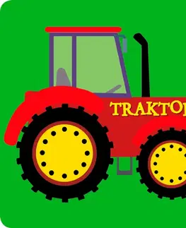 Leporelá, krabičky, puzzle knihy Első képeskönyvem - Traktor