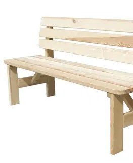Záhradné lavice VIKING lavica - 150 cm 180 cm 200 cm ROJAPLAST 180 cm