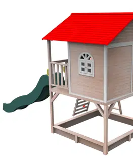 Detské drevené domčeky Detský záhradný domček ASHTON