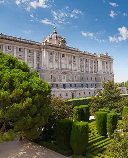 Tapety mestá Fototapeta kráľovský palác v Madride