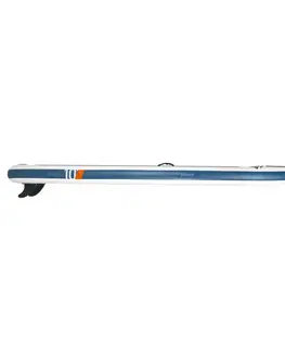 vodné športy Nafukovací skladný paddleboard Compact L pre začiatočníkov bielo-modrý