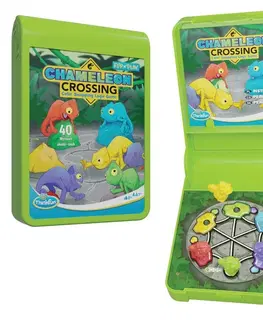 Hračky spoločenské hry pre deti RAVENSBURGER - ThinkFun Flip & Play Stratené chameleóny