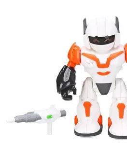Hračky roboti MAC TOYS - Robot oranžový