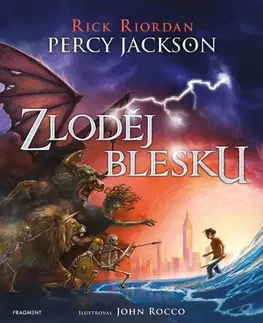 Pre chlapcov Percy Jackson - Zloděj blesku (ilustrované vydání) - Rick Riordan