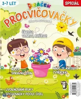Príprava do školy, pracovné zošity Dráček speciál Procvičovačky - Grafomotorika - Kolektív autorov