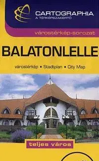 Geografia - ostatné Balatonlelle 1 : 10 000 - Várostérkép - Kolektív autorov