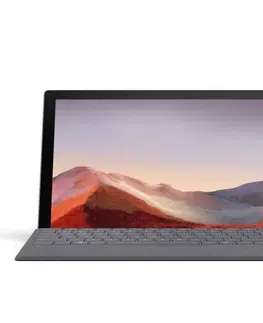 Notebooky Microsoft Surface Pro 7 16/256GB i5, platinum, vystavený, záruka 21 mesiacov