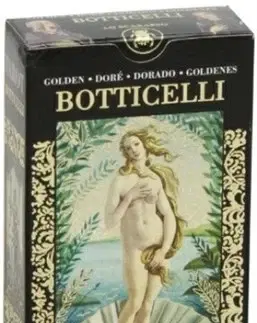 Veštenie, tarot, vykladacie karty Golden Botticelli - Zlatý Tarot Botticelli - Atanas Alexandrov Atanassov