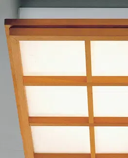 Stropné svietidlá Domus Bukové stropné svietidlo Kioto 9 s LED