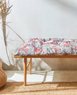 Paplóny Dlhý dekoratívny vankúš s tropickým vzorom