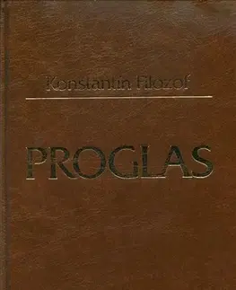 Filozofia Proglas (3. vydanie) - Konštantín Filozof