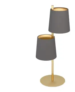 Lampy Eglo Eglo 99611 - Stolná lampa  ALMEIDA 2xE27/40W/230V 